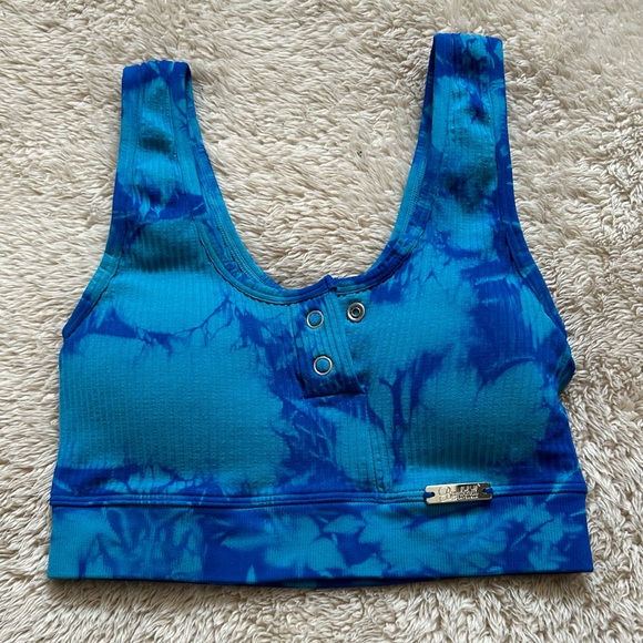 Bombshell sportswear tie dye sports bra